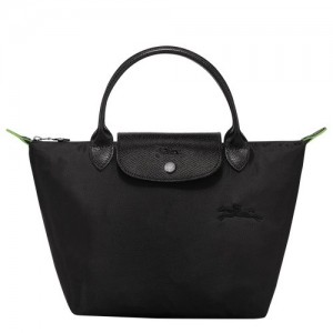 Torebka Longchamp Le Pliage Green S Damskie Czarne | SN-LCMP47724