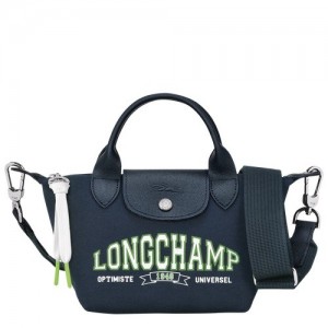Torebka Longchamp Le Pliage Kolekcja Xs Damskie Granatowe | SN-LCMP47792