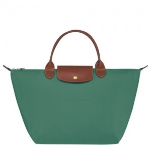 Torebka Longchamp Le Pliage Original M Damskie Oliwkowe | SN-LCMP47738