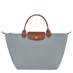 Torebka Longchamp Le Pliage Original M Damskie Szare | SN-LCMP47740