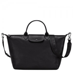 Torebka Longchamp Le Pliage Xtra L Damskie Czarne | SN-LCMP47687