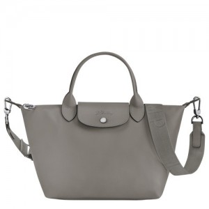 Torebka Longchamp Le Pliage Xtra S Damskie Szare | SN-LCMP47674