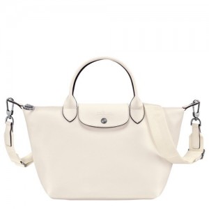 Torebka Longchamp Le Pliage Xtra S Damskie Białe | SN-LCMP47675