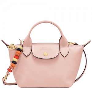 Torebka Longchamp Le Pliage Xtra Xs Damskie Beżowe | SN-LCMP47820