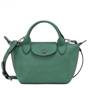 Torebka Longchamp Le Pliage Xtra Xs Damskie Oliwkowe | SN-LCMP47693