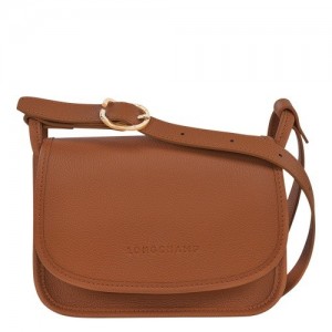 Torebki Małe Longchamp Le Foulonné Xs Damskie Brązowe | SN-LCMP48212