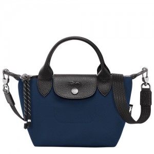 Torebki Małe Longchamp Le Pliage Energy Xs Damskie Granatowe | SN-LCMP48220
