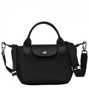 Torebki Małe Longchamp Le Pliage Energy Xs Damskie Czarne | SN-LCMP48221