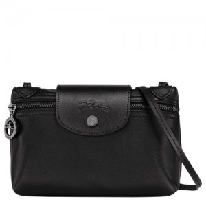 Torebki Małe Longchamp Le Pliage Xtra Xs Damskie Czarne | SN-LCMP48200