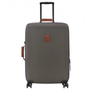 Walizki Longchamp Boxford L Damskie Brązowe | SN-LCMP48562