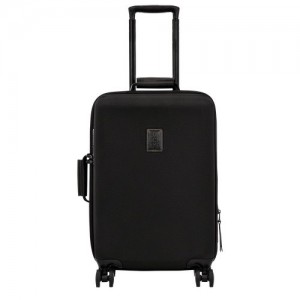 Walizki Longchamp Boxford S Damskie Czarne | SN-LCMP48570