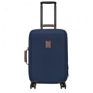 Walizki Longchamp Boxford S Męskie Niebieskie | SN-LCMP49385