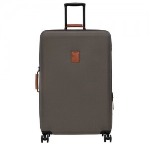 Walizki Longchamp Boxford Xl Damskie Brązowe | SN-LCMP48560